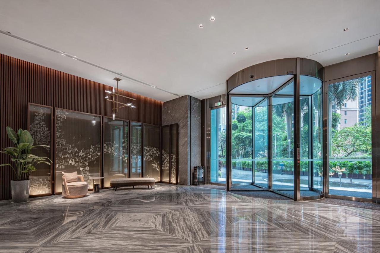 Ascott Icc Guangzhou Apartment Bagian luar foto