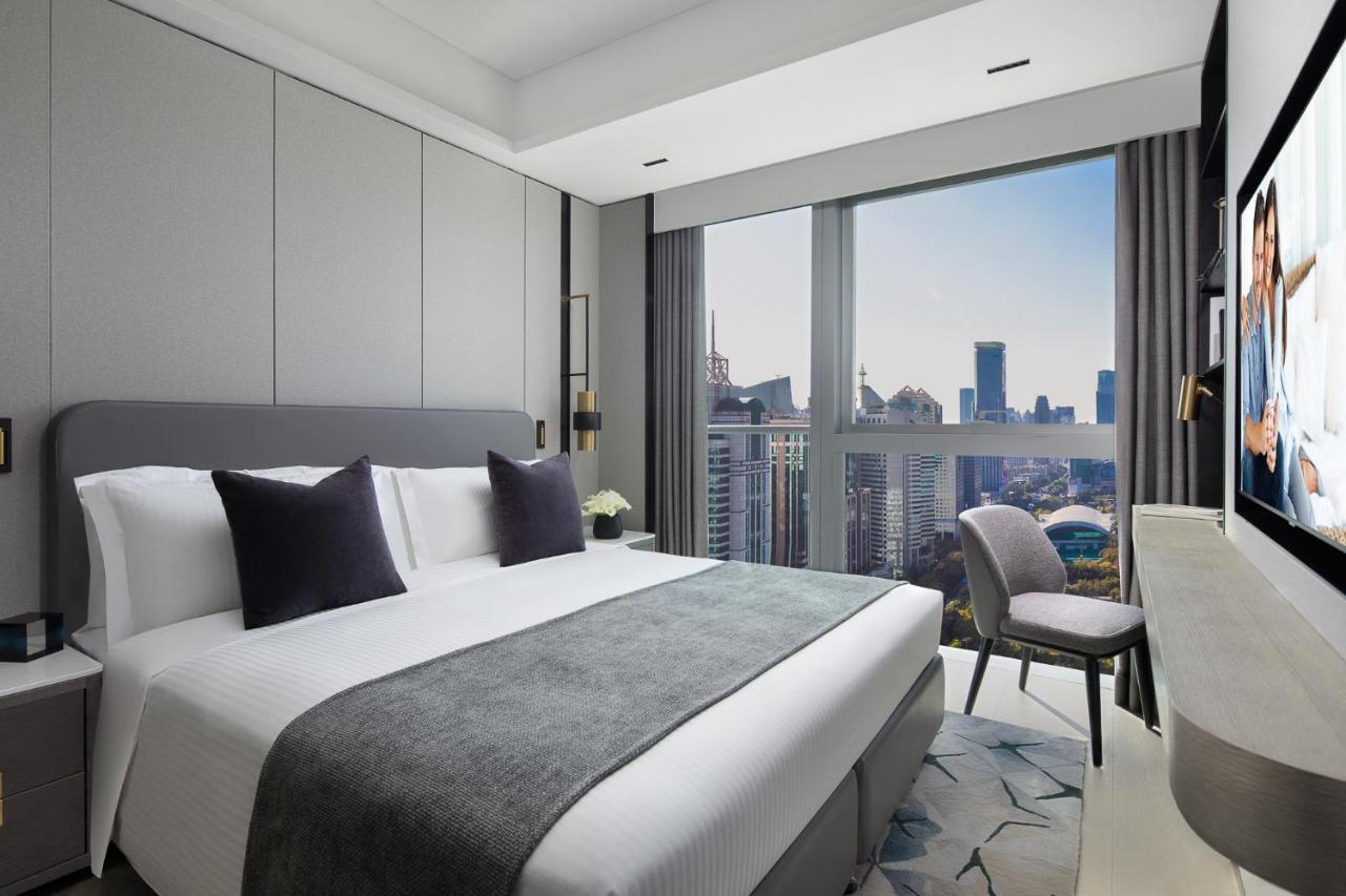 Ascott Icc Guangzhou Apartment Bagian luar foto