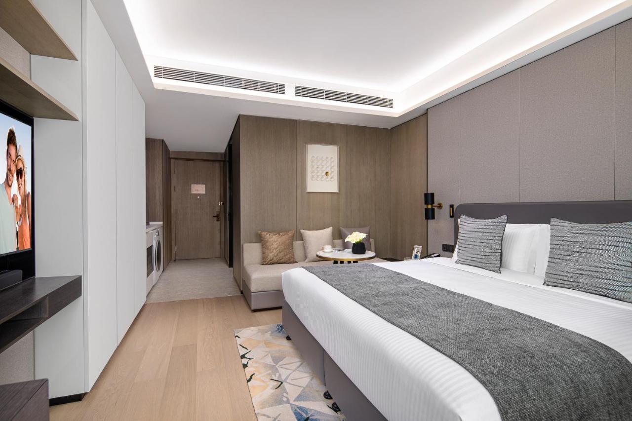 Ascott Icc Guangzhou Apartment Bagian luar foto