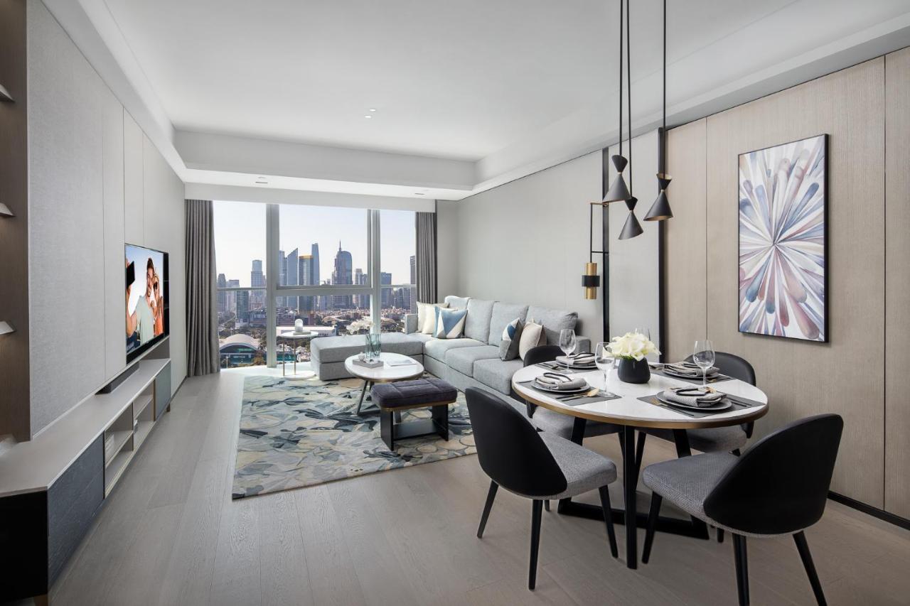 Ascott Icc Guangzhou Apartment Bagian luar foto