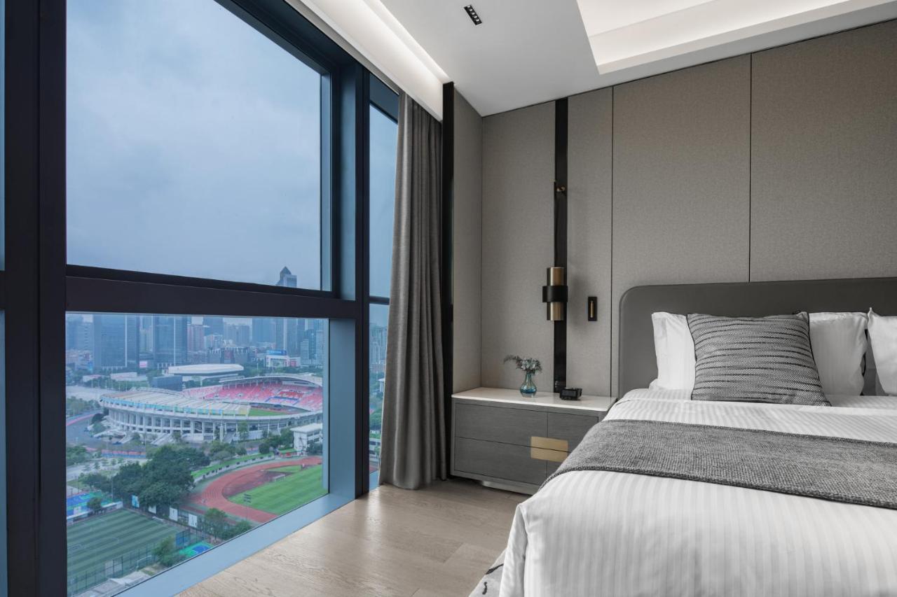 Ascott Icc Guangzhou Apartment Bagian luar foto
