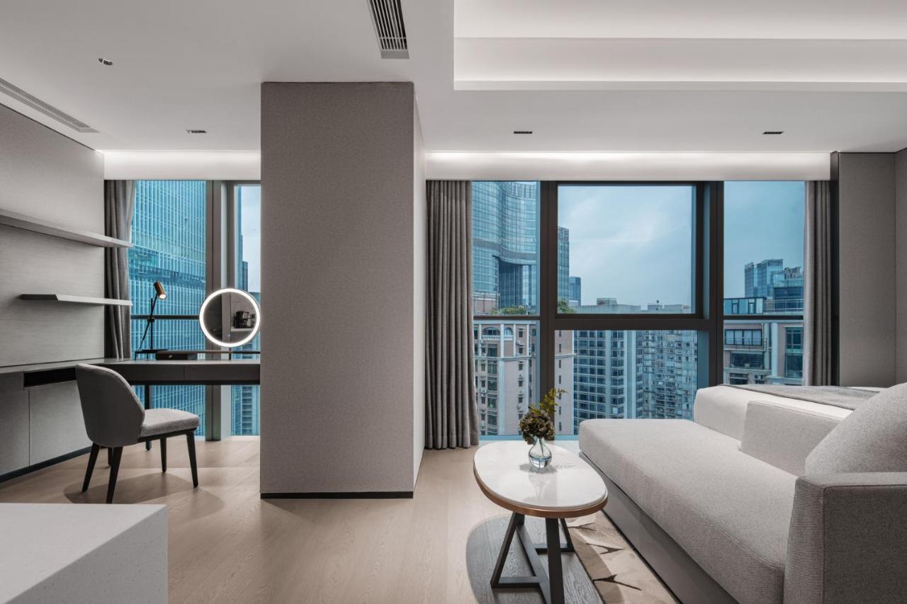Ascott Icc Guangzhou Apartment Bagian luar foto
