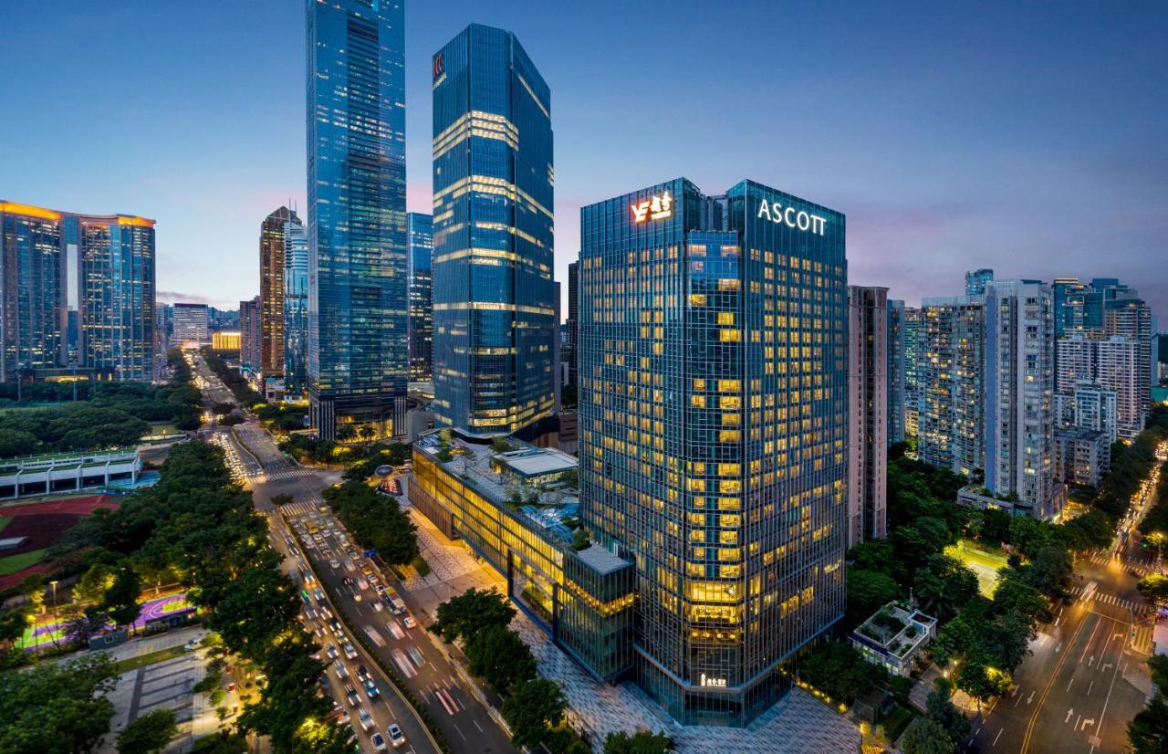 Ascott Icc Guangzhou Apartment Bagian luar foto