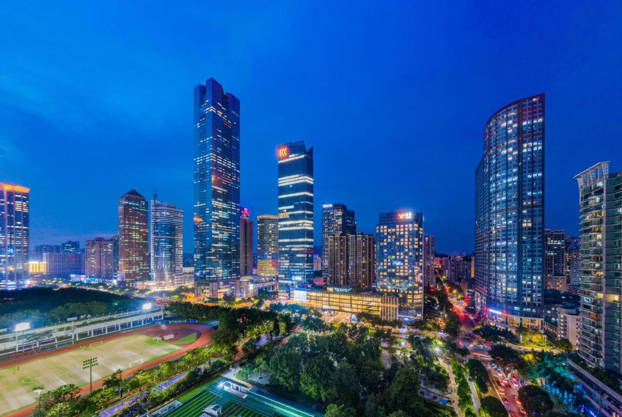 Ascott Icc Guangzhou Apartment Bagian luar foto